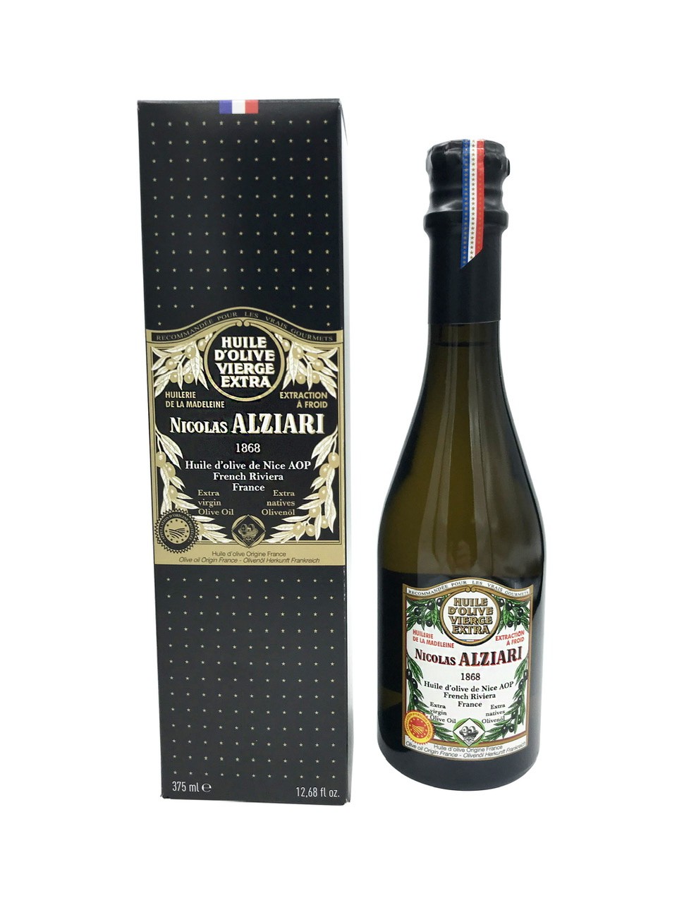 Huile d'olive bouteille transparente 0.5 Litre – Domaine de Lunés